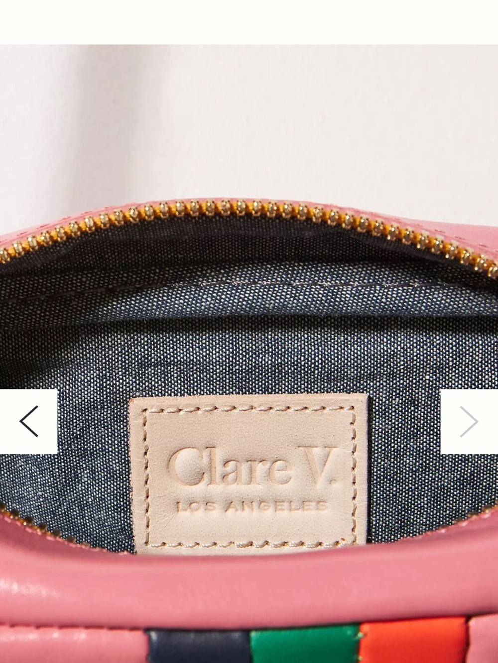 Clare V. Lollipop Midi Sac Leather Crossbody Bag - Picture 6 of 7